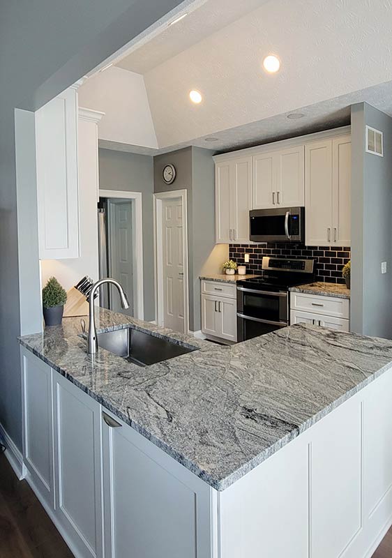 White Kitchen Remodel by Reliable Home Experts project photo 2